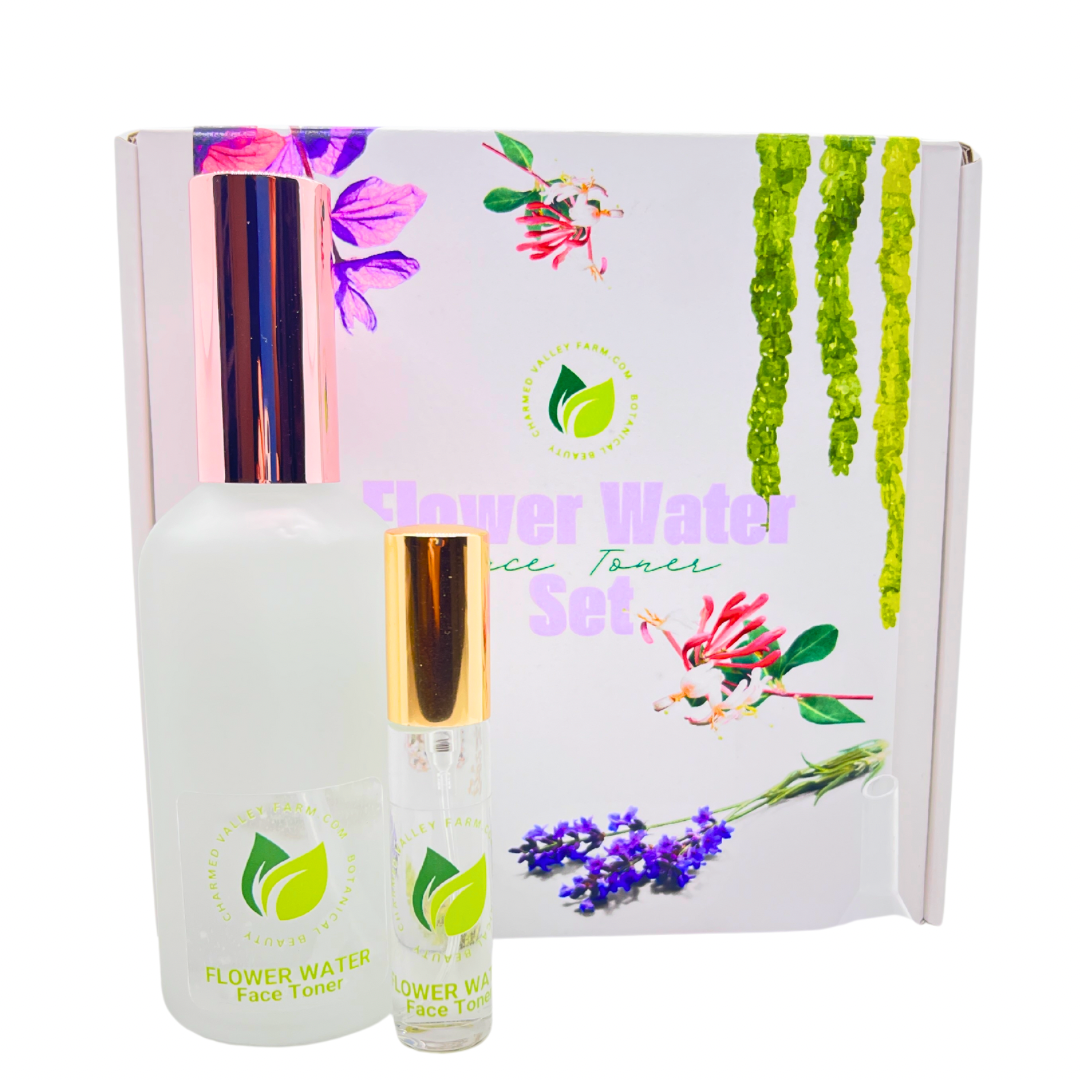Flower Water Face Toner Set