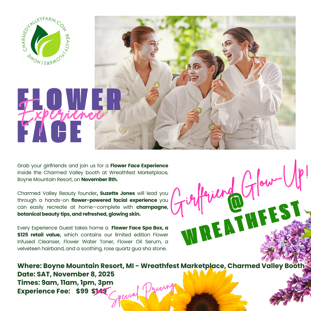 Flower Face Experience at Wreathfest